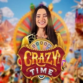 Crazy Time logo by Evolution at Megabet CasinoCrazy Time