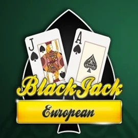 European Blackjack MH slot visual from Play'n GO available on megaabet.nl