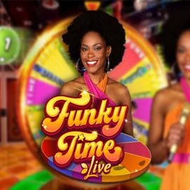 Live Casino logo of Funky Time from Evolution at Megabet Casino