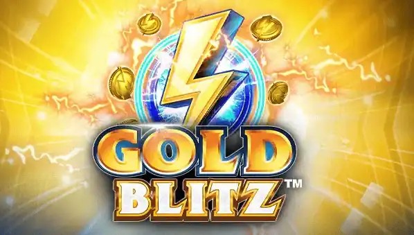 Gold Blitz online game logo by Fortune Factory Studios on megaabet.nl