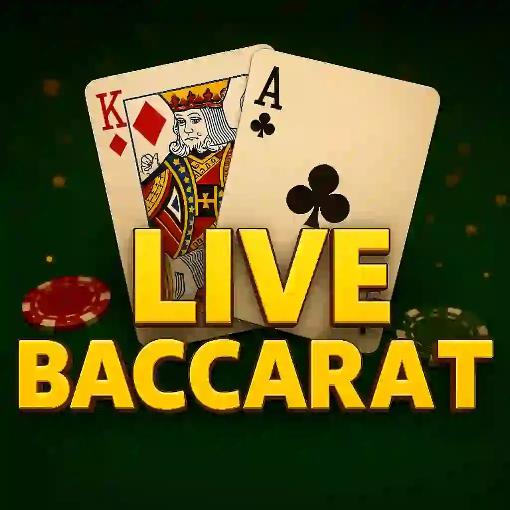 Enjoy Live Baccarat by Evolution – logo hosted on megaabet.nl