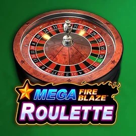 Mega Fire Blaze Roulette online game logo by Playtech on megaabet.nl