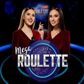 Official Live Casino logo: Mega Roulette by Pragmatic Play at Megabet Casino