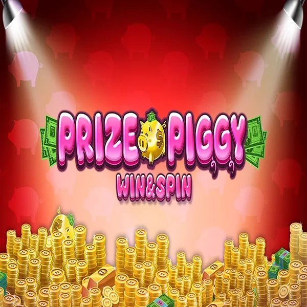 Prize Piggy Win & Spin slot logo by Inspired Gaming at Megabet Casino